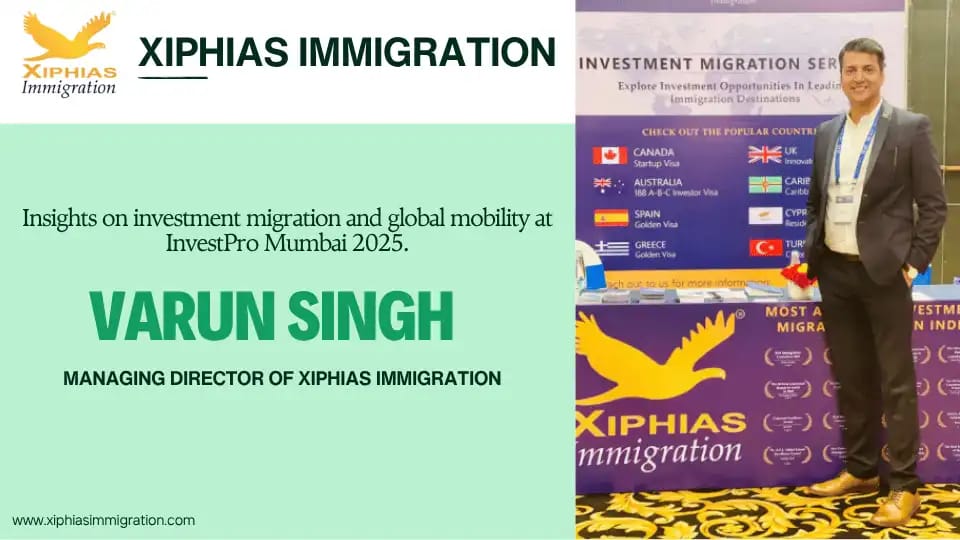 Varun Singh speaking at InvestPro Mumbai 2025, professional business conference setting